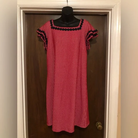 charter club red dress Red dress